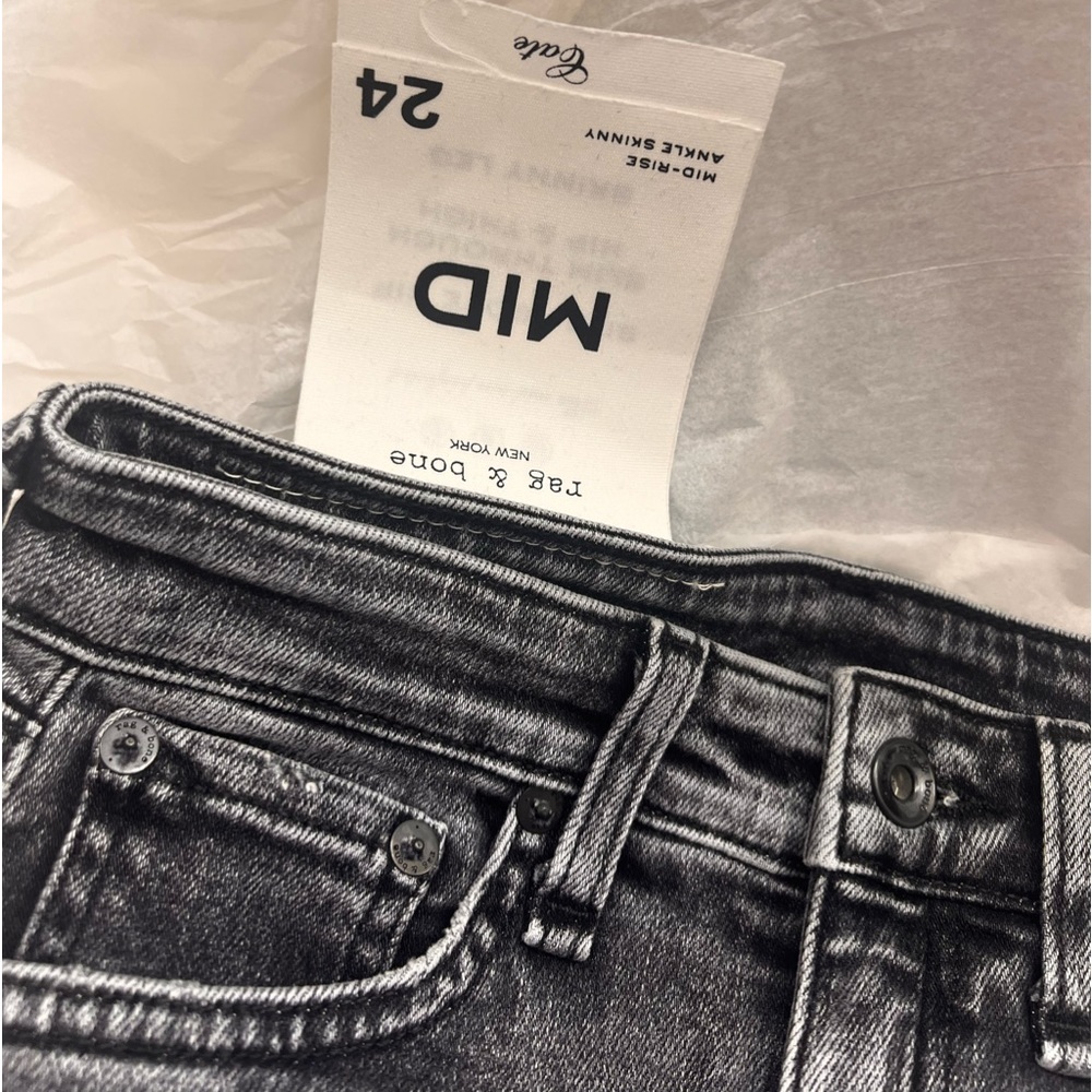 🛍️🆕🌸🌈NWT Rag & bone denim 🛍️🌈🌸 - Picture 9 of 12